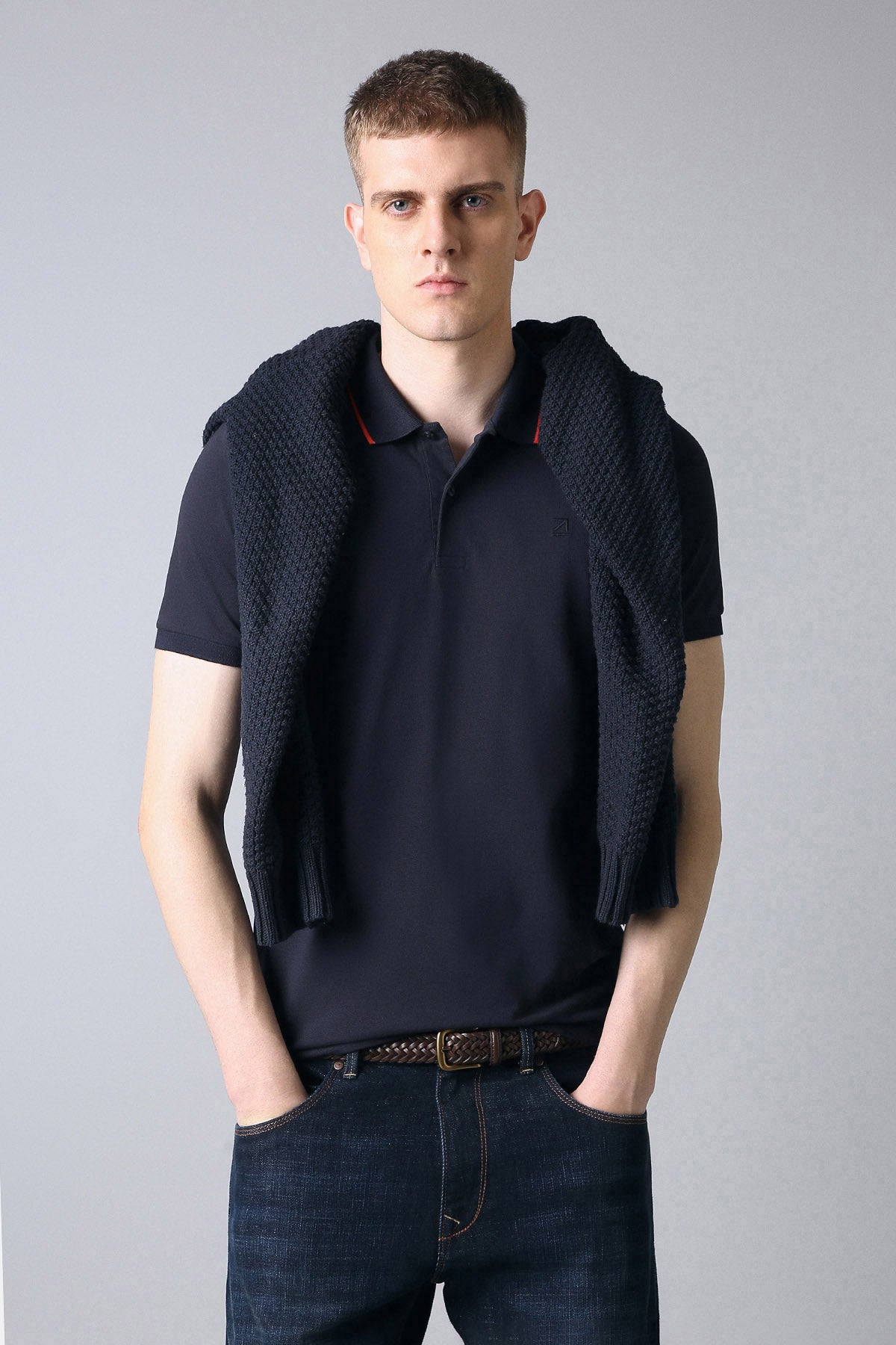 Men's Premium Tipping Polo T-Shirt