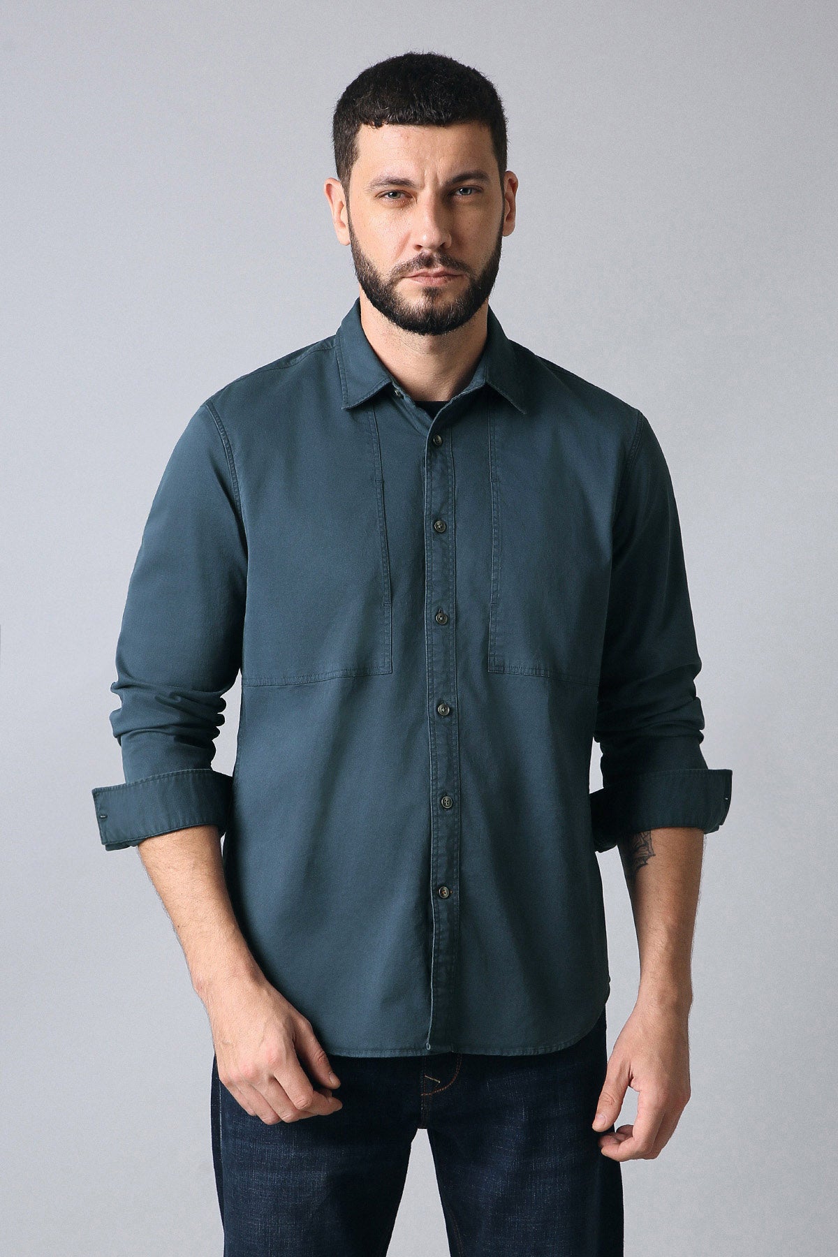 The Over-Dyed Utility Overshirt