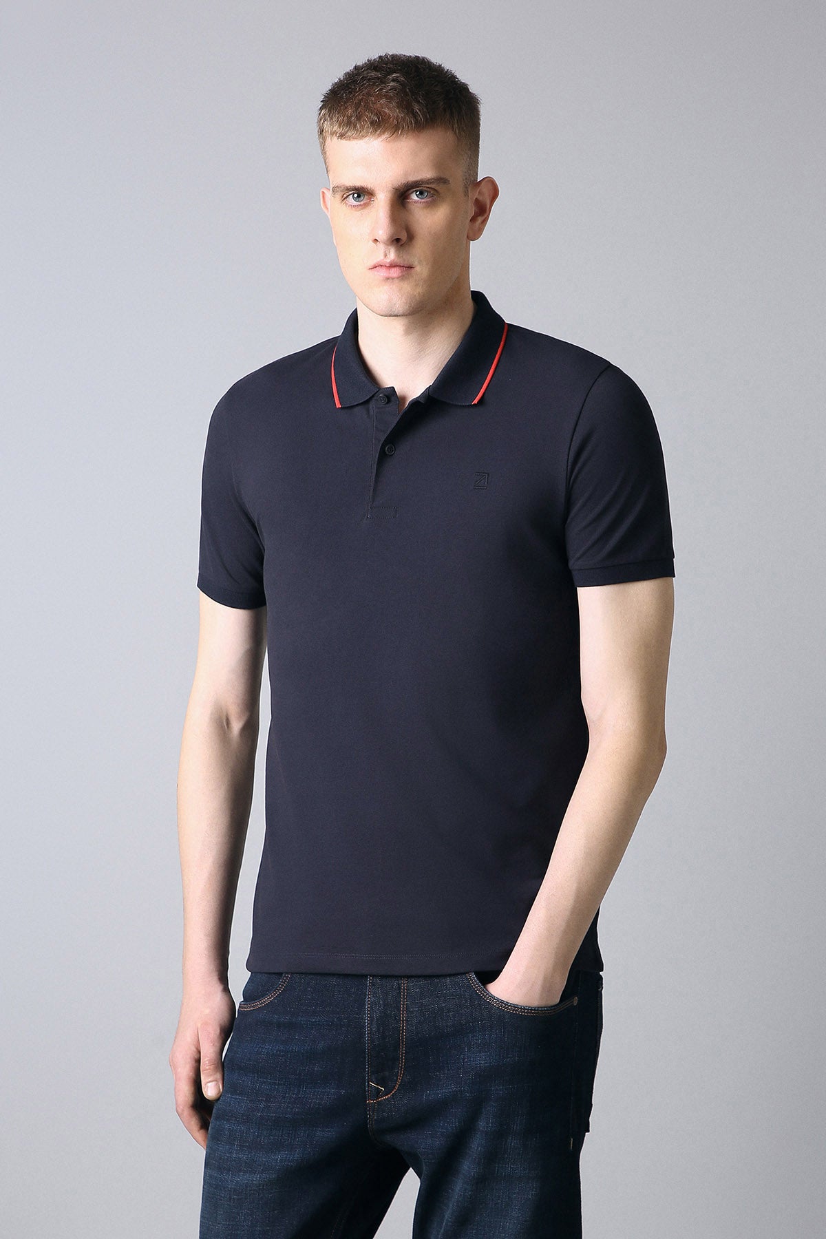 Men's Premium Tipping Polo T-Shirt