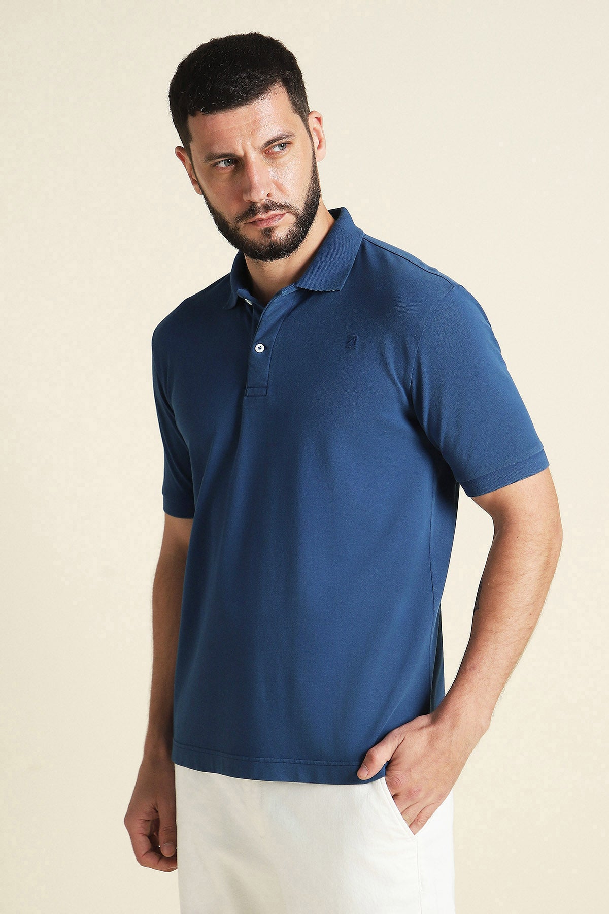 Modern classic washed Polo Tshirt