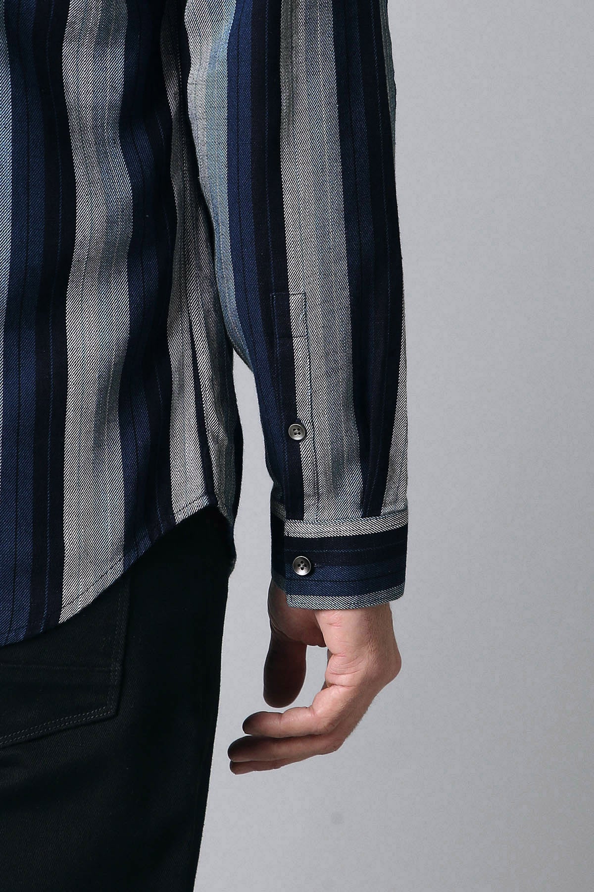 The Indigo Vertical Stripe Shirt