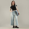 Women's Light Blue Wide Leg Jeans