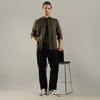 Olive Green Formal Shirt