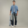 Dark Blue Relaxed Fit Jeans