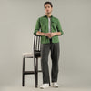 Green Utility Pocket Shirt