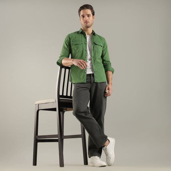 Dark Grey Relaxed Fit Jeans