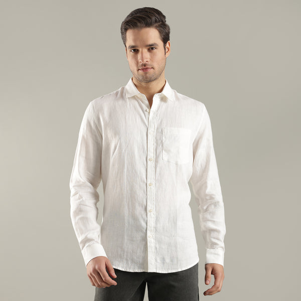 Classic White Formal Shirt