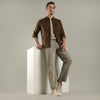 Beige Relaxed Fit Jeans