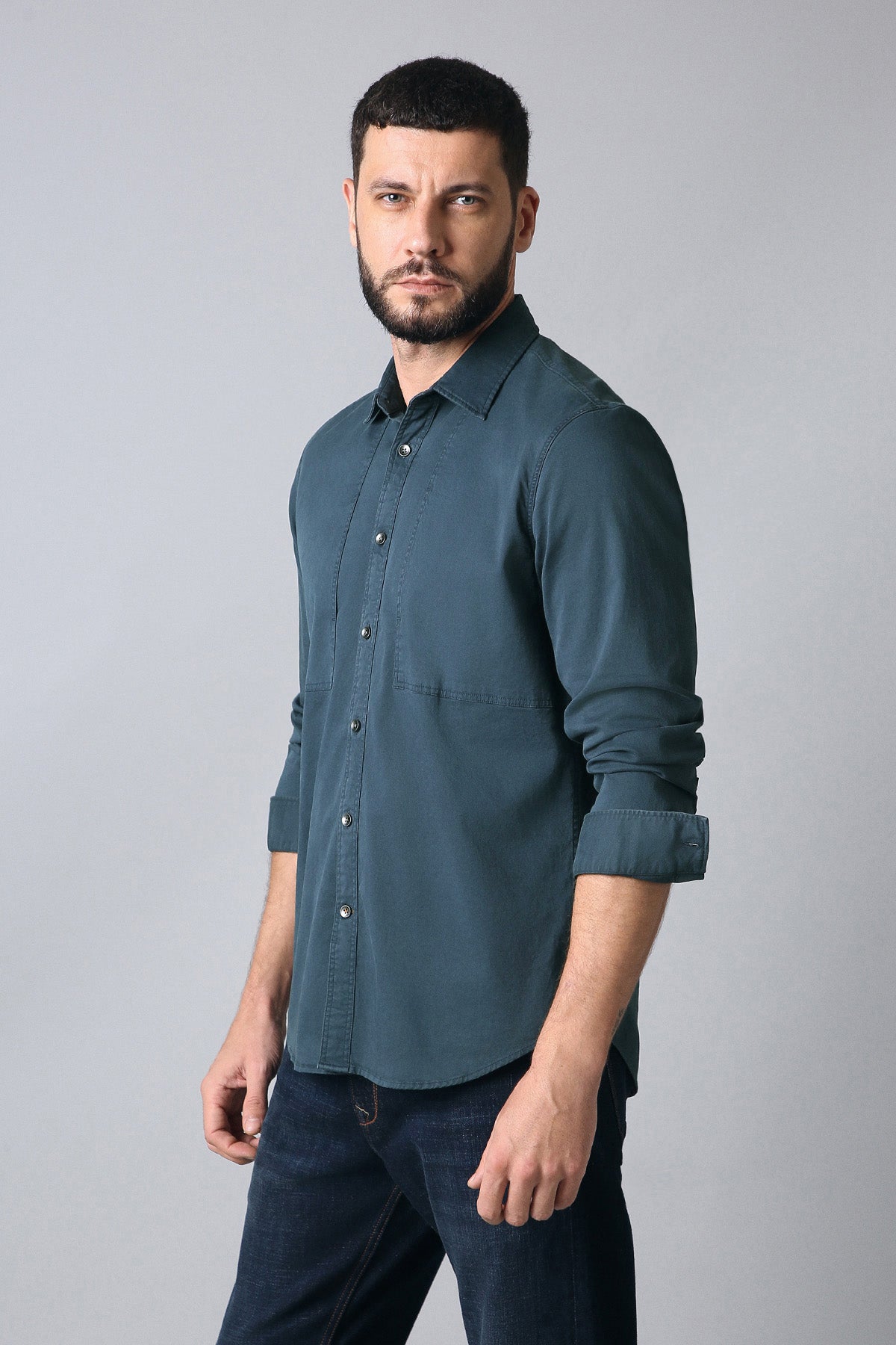 The Over-Dyed Utility Overshirt
