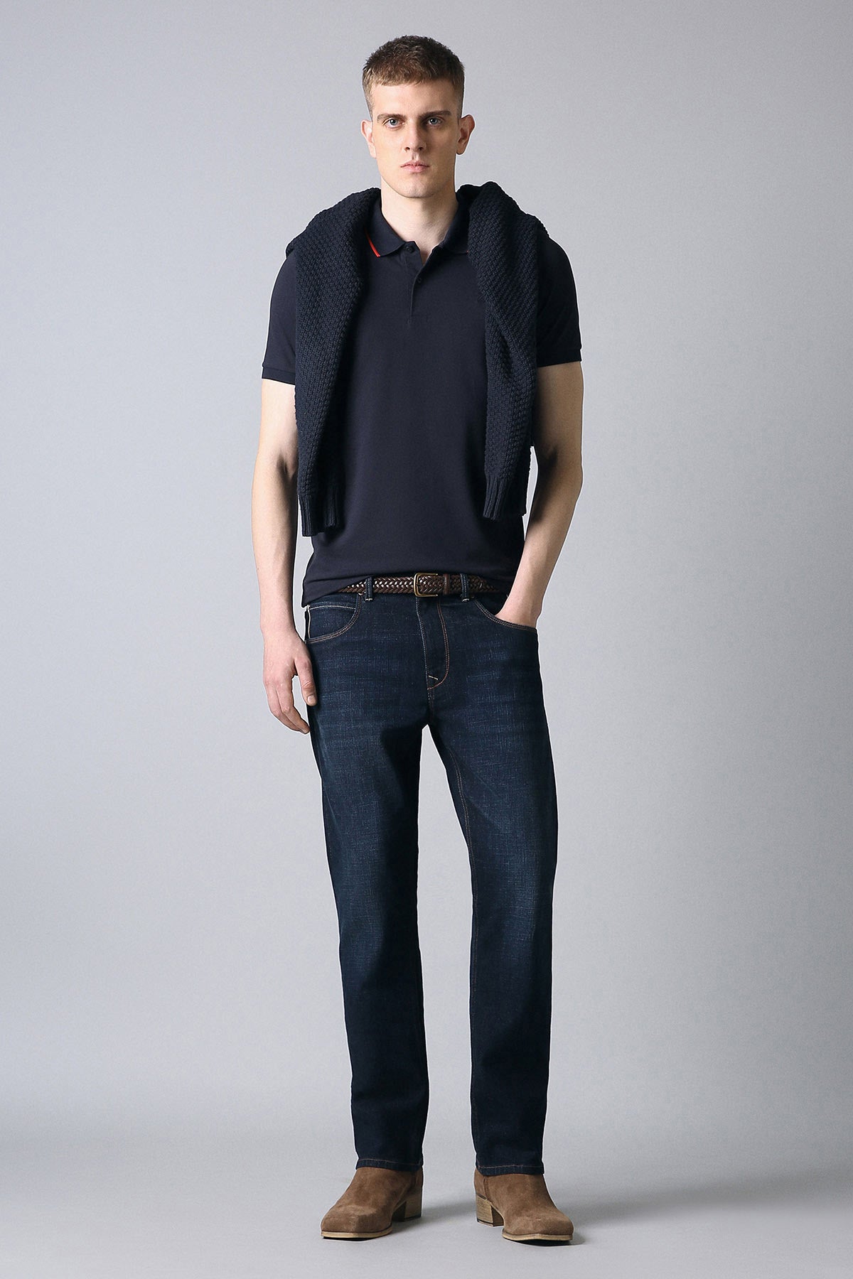 Men's Premium Tipping Polo T-Shirt