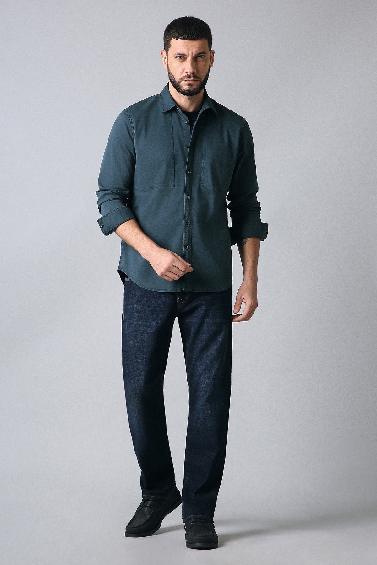 The Over-Dyed Utility Overshirt